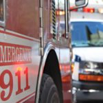Fresno: Car, Ambulance Accident at Mono and H Street
