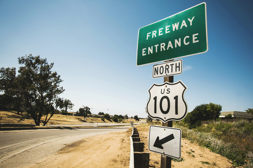  Multi-Vehicle Crash on Highway 101, Broadway in Burlingame, CA