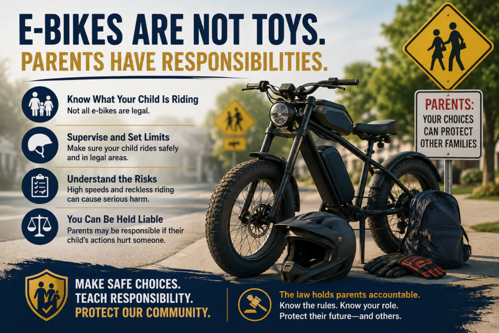 Orange County E-Bike Case Puts Parental Responsibility in the Spotlight